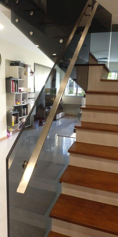 Stainless Steel Staircase Railing 22